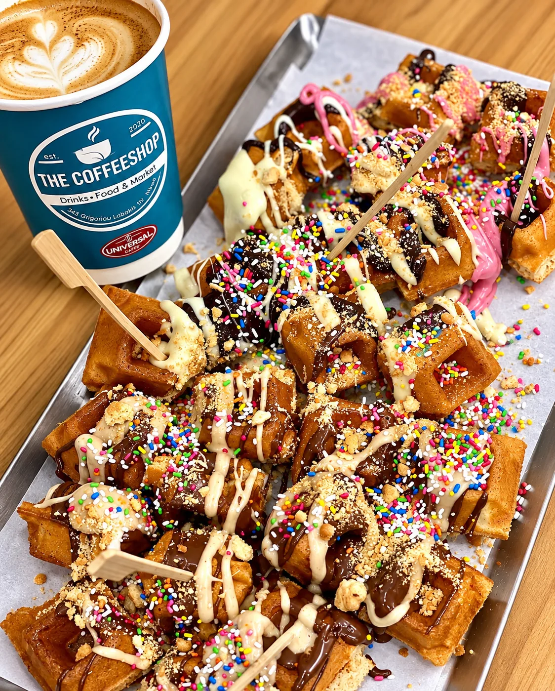 The Coffeeshop — καφές και waffle bites